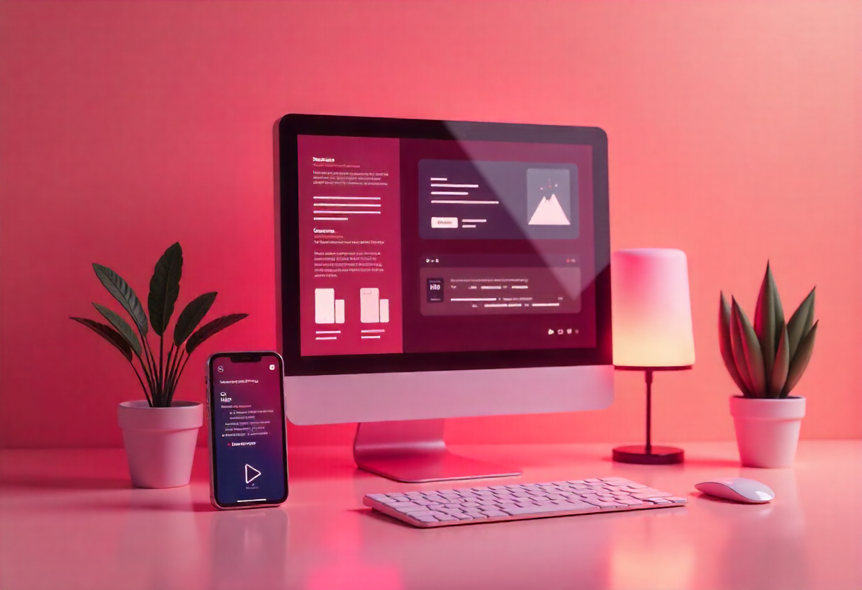 Website & App Development service illustration